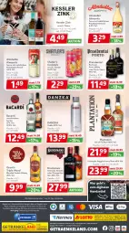 Gazetka promocyjna Getraenkeland - Gazetka - ważna od 09.05 do 09.05.2025 - strona 6 - produkty: abholpreise, aktionspreis, almdudler, Apple, bacardi, bestpreis, bestpreise, blended scotch, blended scotch whisky, Brock, cocktail, cocktails, ecco, eis, Elan, flasche, getränk, getränke, gin, kräuter, mac, orange, payback, Portwein, reis, rum, scotch, scotch whisky, Ti, vodka, wein, weine, whisky