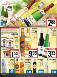 Gazetka promocyjna Edeka - Prospekte - Gazetka - ważna od 28.09 do 28.09.2024 - strona 14 - produkty: amaro, averna, Bad, bourbon, burgunder, dornfelder, ecco, eis, flasche, frucht, fruchtsecco, Grant‘s, Havana Club, jim beam, johnnie walker, kabinett, kräuter, kräuterlikör, likör, ouzo, reis, rotkäppchen, rum, rwe, scotch, scotch whisky, sekt, spätburgunder, Ti, whisky