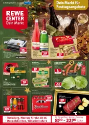 Gazetka promocyjna Rewe - Prospekte - Gazetka - ważna od 19.12 do 19.12.2021 - strona 1 - produkty: angebot, angebote, Astra, auto, Becher, buch, butter, coca-cola, cola, ecco, eis, eisbergsalat, , ferrero, frucht, fruchtsecco, grill, grillfläche, hausmarke, irische butter, jacobs, kerrygold, kerrygold extra, könig pilsener, LG, Mett, mettwurst, Mon Chéri, oder jacobs, pils, pilsener, rewe hausmarke, rezept, Ria, rind, rinder, Rinderroulade, rinderrouladen, rotkäppchen, rouladen, saft, salat, schinken, sekt, senseo, senseo pads, tefal, Ti, uhr, wurst