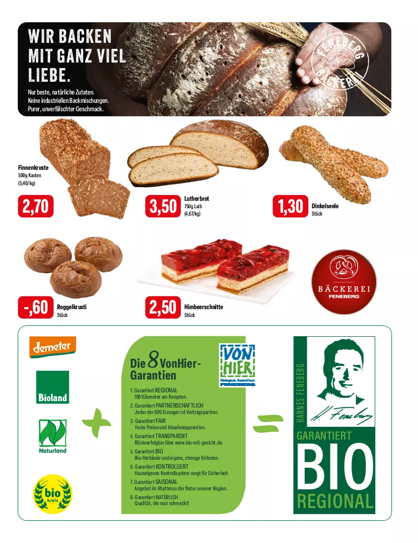 Aktueller Prospekt Feneberg - Prospekte - von 29.02 bis 02.03.2024 - strona 5 - produkty: angebot, backmischung, Backmischungen, bio, brot, eis, elle, himbeer, LG, mac, natur, reis, Ti, trolli