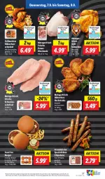 Gazetka promocyjna Lidl - Aktionsprospekt - Gazetka - ważna od 09.09 do 09.09.2023 - strona 53 - produkty: angebot, burger, eis, gewürz, grill, grillhähnchen, hähnchenschenkel, henkel, Meister, preisvorteil, pute, Putenoberkeule, reis, schenkel, schnitzel, schwein, schweine, schweineschnitzel, Spezi, steak, steaks, Ti, wein, weine, ZTE