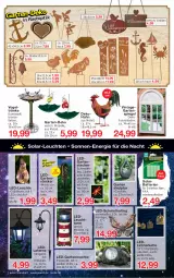 Gazetka promocyjna Jawoll - Prospekte - Gazetka - ważna od 08.04 do 08.04.2023 - strona 12 - produkty: akku, batterie, batterien, dell, elle, fenster, Garten, Kette, lamm, laterne, LED-Leuchte, led-licht, leds, Leuchte, leuchten, lichterkette, Mett, Mode, Ofen, Schmetterling, Skulptur, solarleuchte, spiegel, Ti