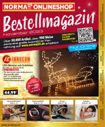 Gazetka promocyjna Norma - Norma - Gazetka - ważna od 30.11 do 30.11.2023 - strona 1 - produkty: angebot, angebote, eis, Elektro, Garten, leds, Rauch, reis, rwe, Schlitten, Ti, tiernahrung, wein, weine, weinshop