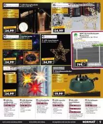 Gazetka promocyjna Norma - Norma - Gazetka - ważna od 30.11 do 30.11.2023 - strona 9 - produkty: angebot, auto, Bau, beleuchtung, eis, Kette, leds, leuchtmittel, lichterkette, Lichtervorhang, Schal, Schlitten, Ti, timer, tisch, wasser, wassertank