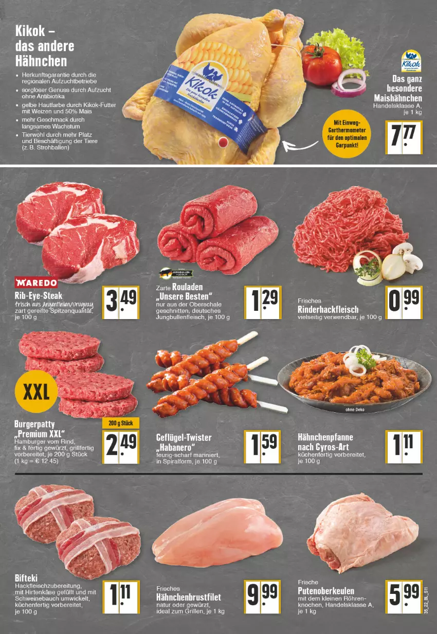 Aktueller Prospekt Edeka - Angebote der Woche - von 29.08 bis 03.09.2022 - strona 11 - produkty: ball, Bau, bio, brustfilet, burger, eis, filet, fleisch, gewürz, grill, gyros, hackfleisch, hähnchenbrust, hähnchenbrustfilet, hamburger, hirtenkäse, ideal zum grillen, jungbullen, Käse, küche, Küchen, leine, mac, mais, natur, nuss, pfanne, rind, rinder, rinderhackfleisch, rouladen, rwe, Schal, Schale, schnitten, schwein, schweine, Schweinebauch, steak, Ti, Tiere, wein, weine, WICK