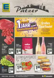 Gazetka promocyjna Edeka - Angebote der Woche - Gazetka - ważna od 03.09 do 03.09.2022 - strona 1 - produkty: beutel, deka, eis, erde, flasche, fleisch, gulasch, lion, obst, salat, salate, schnitten, tafeltrauben, trauben, ZTE