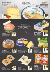 Gazetka promocyjna Edeka - Angebote der Woche - Gazetka - ważna od 03.09 do 03.09.2022 - strona 14 - produkty: appenzeller, arla, bavaria blu, Beemster, bergader, bio, decke, deutscher weichkäse, elle, finello, hartkäse, holländischer schnittkäse, Käse, mac, milch, Reibekäse, Ria, schnittkäse, schweizer hartkäse, schweizer schnittkäse, Ti, uhr, weichkäse, würfel