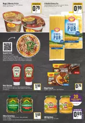 Gazetka promocyjna Edeka - Angebote der Woche - Gazetka - ważna od 03.09 do 03.09.2022 - strona 17 - produkty: angebot, apfel, apfelmus, Becher, cola, erde, flasche, garnier, hartweizen, heinz, karotten, ketchup, Kühne, maggi, mozzarella, nuss, pasta, rel, rind, rinder, rucola, sahne, sauce, saucen, spaghetti, tee, terrine, Ti