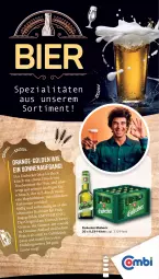 Gazetka promocyjna Combi - Prospekte - Gazetka - ważna od 20.04 do 20.04.2024 - strona 1 - produkty: bier, braten, eis, elle, fleisch, gin, grill, gsw, mac, malz, Mode, nuss, orange, Spezi, Ti, trauben, Zelt