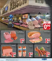 Gazetka promocyjna Edeka - Prospekte - Gazetka - ważna od 02.05 do 02.05.2026 - strona 14 - produkty: burger, kabanos, Krustenschinken, Neuburger, salami, schinken, Spezi, tee, teewurst, wurst