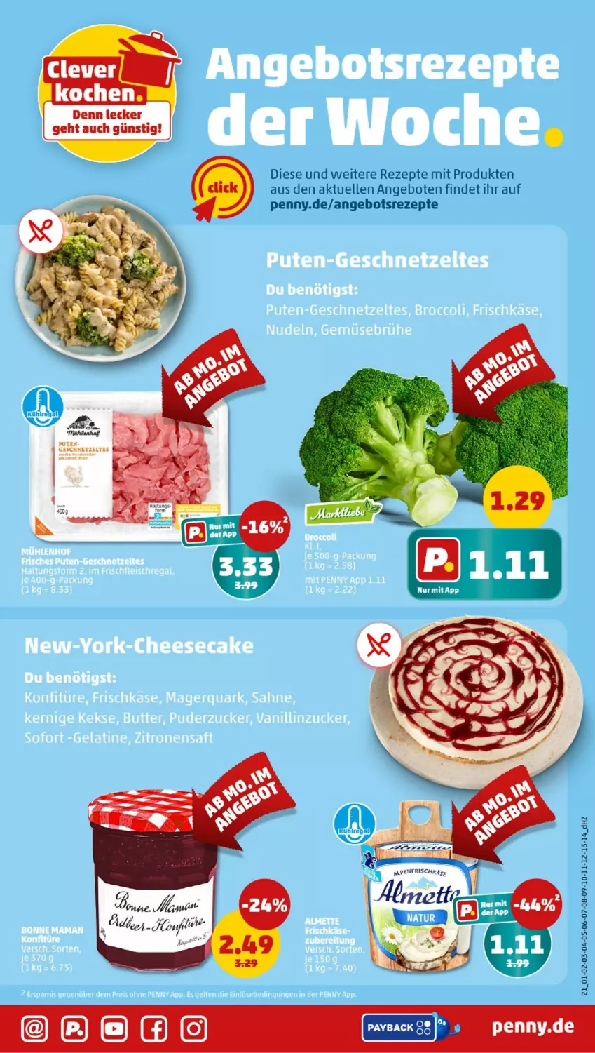 Aktueller Prospekt Penny - Prospekte - von 18.11 bis 23.11.2024 - strona 21 - produkty: angebot, angebote, elle, rezept, rezepte, Ti