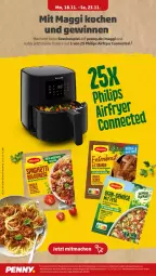 Gazetka promocyjna Penny - Prospekte - Gazetka - ważna od 23.11 do 23.11.2024 - strona 20 - produkty: Airfryer, gewinnspiel, mac, maggi, Philips