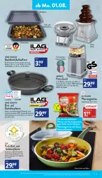 Gazetka promocyjna Aldi Nord - Aldi-Vorschau - Gazetka - ważna od 06.08 do 06.08.2022 - strona 13 - produkty: ambia, backofen, brie, brunnen, decke, Deckel, dell, elle, Germ, gin, Glasdeckel, grill, herdarten, ilag, küche, Küchen, LG, Mode, Ofen, olive, oliven, olivenöl, pfanne, pfannen, popcorn, Ria, sauce, schmorpfanne, schoko, thermostat, Ti, ZTE, zucker