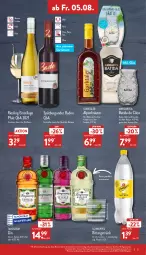 Gazetka promocyjna Aldi Nord - Aldi-Vorschau - Gazetka - ważna od 06.08 do 06.08.2022 - strona 31 - produkty: ananas, Bad, batida, batida de côco, burgunder, eis, elle, flasche, früchte, getränk, gin, Gurktaler, Käse, kokos, kräuter, kräutern, likör, mangaroca, meeresfrüchte, pasta, pizza, reis, rezept, riesling, rind, rotwein, schweppes, spätburgunder, Tanqueray, teller, Ti, wein, Weißwein, Wild, ZTE