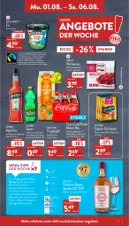 Gazetka promocyjna Aldi Nord - Aldi-Vorschau - Gazetka - ważna od 06.08 do 06.08.2022 - strona 5 - produkty: ACC, aldi, amaro, angebot, angebote, aperol, auer, aus der tiefkühlung, Bau, Bauer, Becher, beere, beeren, beutel, Cap, cola, eis, erfrischungsgetränk, fanta, flasche, frosta, frucht, früchte, fruchtsaft, getränk, gin, himbeer, himbeere, himbeeren, Käse, Mezzo Mix, pasta, pedigree, pizza, primitivo, reis, rosato, roséwein, saft, snack, snacks, Ti, tisch, trolli, wein, zucker