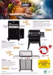 Gazetka promocyjna Selgros - Grillsaison - Gazetka - ważna od 20.04 do 20.04.2022 - strona 12 - produkty: abdeckhaube, angebot, angebote, decke, Deckel, edelstahl, eis, Elektro, elle, gasgrill, grill, grillrost, Holz, Kefir, LG, Rauch, reis, Ria, Schal, Schrank, thermometer, Ti, tisch, trolli, uhr, unterschrank, weber