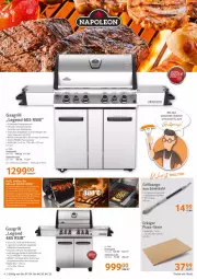 Gazetka promocyjna Selgros - Grillsaison - Gazetka - ważna od 20.04 do 20.04.2022 - strona 4 - produkty: abdeckhaube, ACC, edelstahl, eis, gasgrill, grill, grillrost, grillzange, pizza, reis, thermometer, Ti