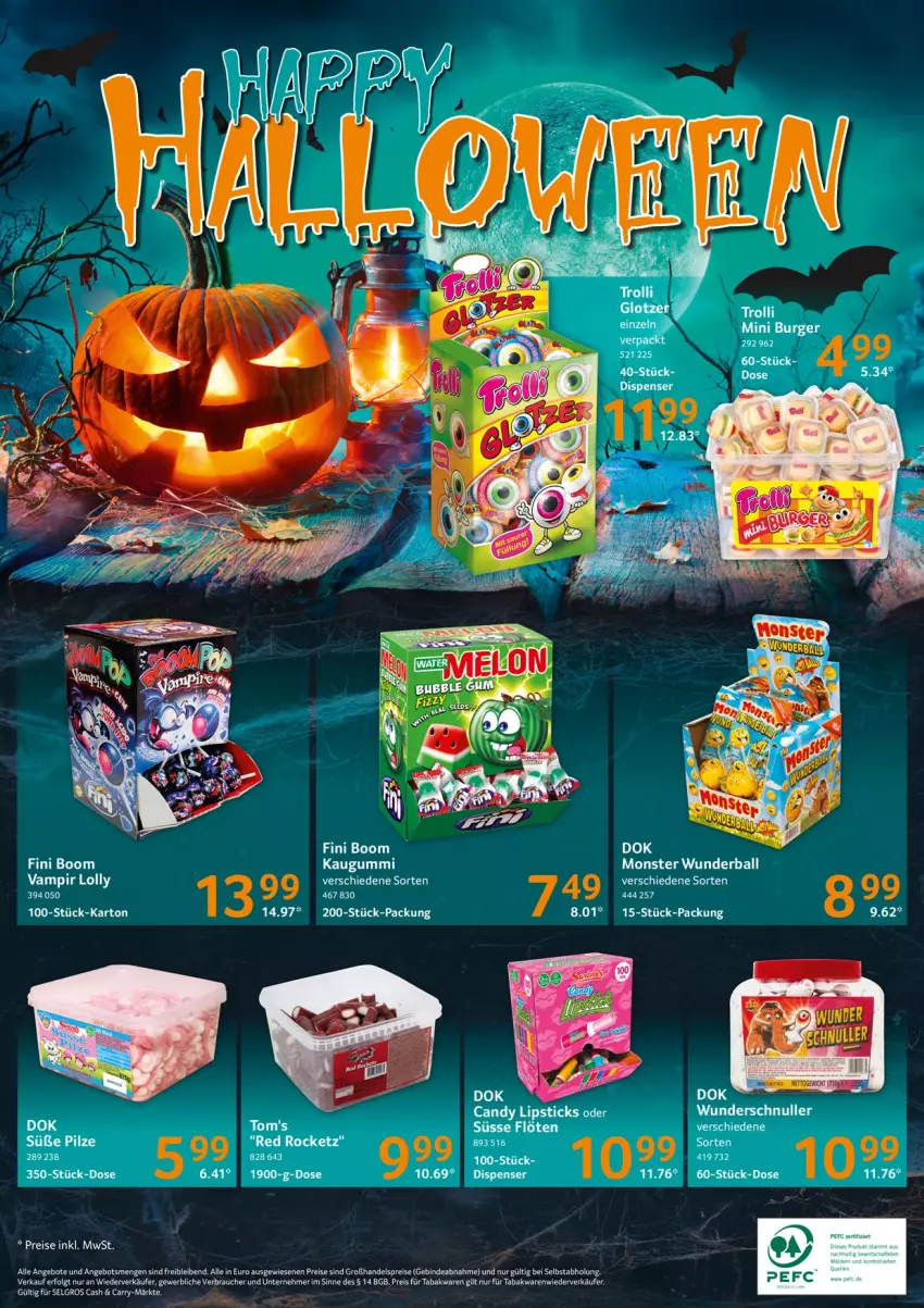 Aktueller Prospekt Selgros - Food - von 06.10 bis 12.10.2022 - strona 32 - produkty: angebot, angebote, ball, burger, eis, kaugummi, LG, Lipstick, monster, pilze, Rauch, reis, tee, Ti, trolli