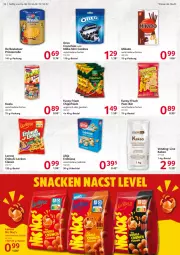 Gazetka promocyjna Selgros - Food - Gazetka - ważna od 12.10 do 12.10.2022 - strona 30 - produkty: beutel, chips, chipsfrisch, cookie, cookies, de beukelaer, eis, erdnüsse, Funny Frisch, funny-frisch, kakao, lorenz, mikado, milka, oreo, pom-bär, prinzenrolle, reis, salz, schoko, schokolade, tee, Ti, ültje, ültje erdnüsse