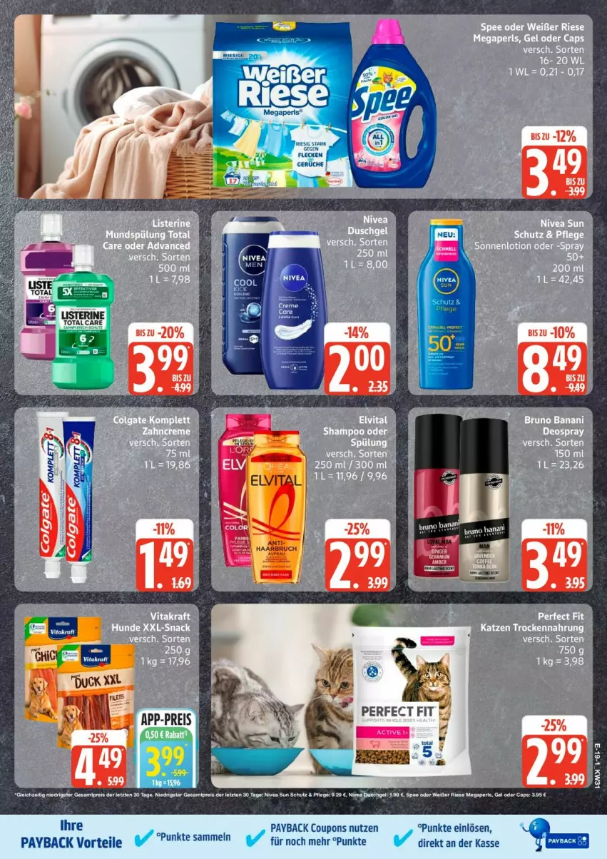 Aktueller Prospekt Edeka - Prospekte - von 27.07 bis 01.08.2026 - strona 22 - produkty: Cap, coupon, coupons, Duck, duschgel, eis, nivea, nivea sun, payback, reis, spee, Ti, ZTE