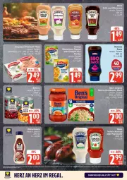 Gazetka promocyjna Edeka - Prospekte - Gazetka - ważna od 01.08 do 01.08.2026 - strona 15 - produkty: beutel, dessert, desserts, dessertsauce, eintopf, erbsen, filet, filets, fisch, heinz, homann, ketchup, kochbeutel, mayonnaise, regal, sauce, saupiquet, thunfisch, tomato ketchup, topf, Yo, ZTE