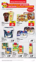 Gazetka promocyjna Lidl - Aktionsprospekt - Gazetka - ważna od 15.10 do 15.10.2022 - strona 13 - produkty: angebot, Bona, eis, emmentaler, joghur, joghurt, joghurt nach, Käse, Milbona, Ofen, pudding, reis, snack, Ti, würfel, ZTE