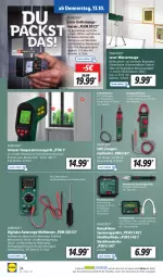 Gazetka promocyjna Lidl - Aktionsprospekt - Gazetka - ważna od 15.10 do 15.10.2022 - strona 26 - produkty: auto, batterie, batterien, eis, elle, ente, Entfernungsmesser, Kugel, Lampe, leds, Leuchte, LG, messer, ndk, orange, Parkside, reis, Schal, Schale, schrauben, Signal, ssd, steckdose, Tasche, taschen, taschenlampe, Ti, tisch, Waage, wasser, Zangen, ZTE