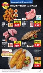 Gazetka promocyjna Lidl - Aktionsprospekt - Gazetka - ważna od 15.10 do 15.10.2022 - strona 35 - produkty: chicken nuggets, dip, discount, eis, filet, filets, fisch, fische, Fischer, fleisch, kotelett, lebensmittel, mac, monitor, nuggets, pril, pute, reis, schwein, schweine, schweinekotelett, Ti, wein, weine, wolfsbarsch, wurst