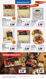 Gazetka promocyjna Lidl - Aktionsprospekt - Gazetka - ważna od 15.10 do 15.10.2022 - strona 39 - produkty: angebot, creme, eis, halbfester schnittkäse, hartkäse, jamón serrano, Käse, latte, Manchego, milch, reis, schnitten, schnittkäse, serrano, Tapas, Ti, ZTE