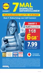 Gazetka promocyjna Lidl - Aktionsprospekt - Gazetka - ważna od 15.10 do 15.10.2022 - strona 57 - produkty: aldi, auer, auto, braun, Brei, buch, eis, elle, erde, gin, inklusivleistungen, Liege, Rauch, reis, rwe, sim, Soda, Tchibo, Ti, tisch, vodafone, Yo, ZTE