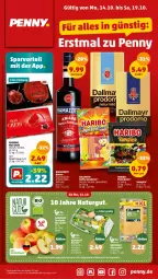 Gazetka promocyjna Penny - Prospekte - Gazetka - ważna od 19.10 do 19.10.2024 - strona 1 - produkty: amaro, angebot, angebote, bio, dallmayr, eis, ente, ferrero, haribo, Jubiläums, jubiläumsangebot, kaffee, kräuter, kräuterlikör, likör, natur, pasta, prodomo, reis, Ti, ZTE