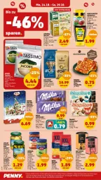 Gazetka promocyjna Penny - Prospekte - Gazetka - ważna od 19.10 do 19.10.2024 - strona 14 - produkty: ACC, barilla, basilico, bio, bohne, bohnen, curry, dallmayr, gewürz, goldsaft, grafschafter, gurke, gurken, ingwer, Kinder, margherita, milka, minze, obst, pasta, pesto, pfeffer, pfefferminze, pizza, rum, saft, schogetten, schoko, schokolade, specht, tee, Ti, zitrone