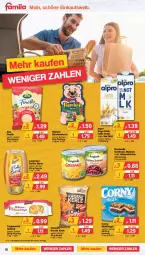 Gazetka promocyjna Famila - Prospekte - Gazetka - ważna od 02.03 do 02.03.2024 - strona 10 - produkty: alpro, arla, beutel, bonduelle, bonduelle goldmais, coppenrath, Coppenrath Gebäck, corny, drink, eis, elle, finello, flasche, früchte, Goldmais, hafer, hülsenfrüchte, langnese, mais, müsli, Müsliriegel, reinert, reis, riegel, senf, soya, wurst, ZTE