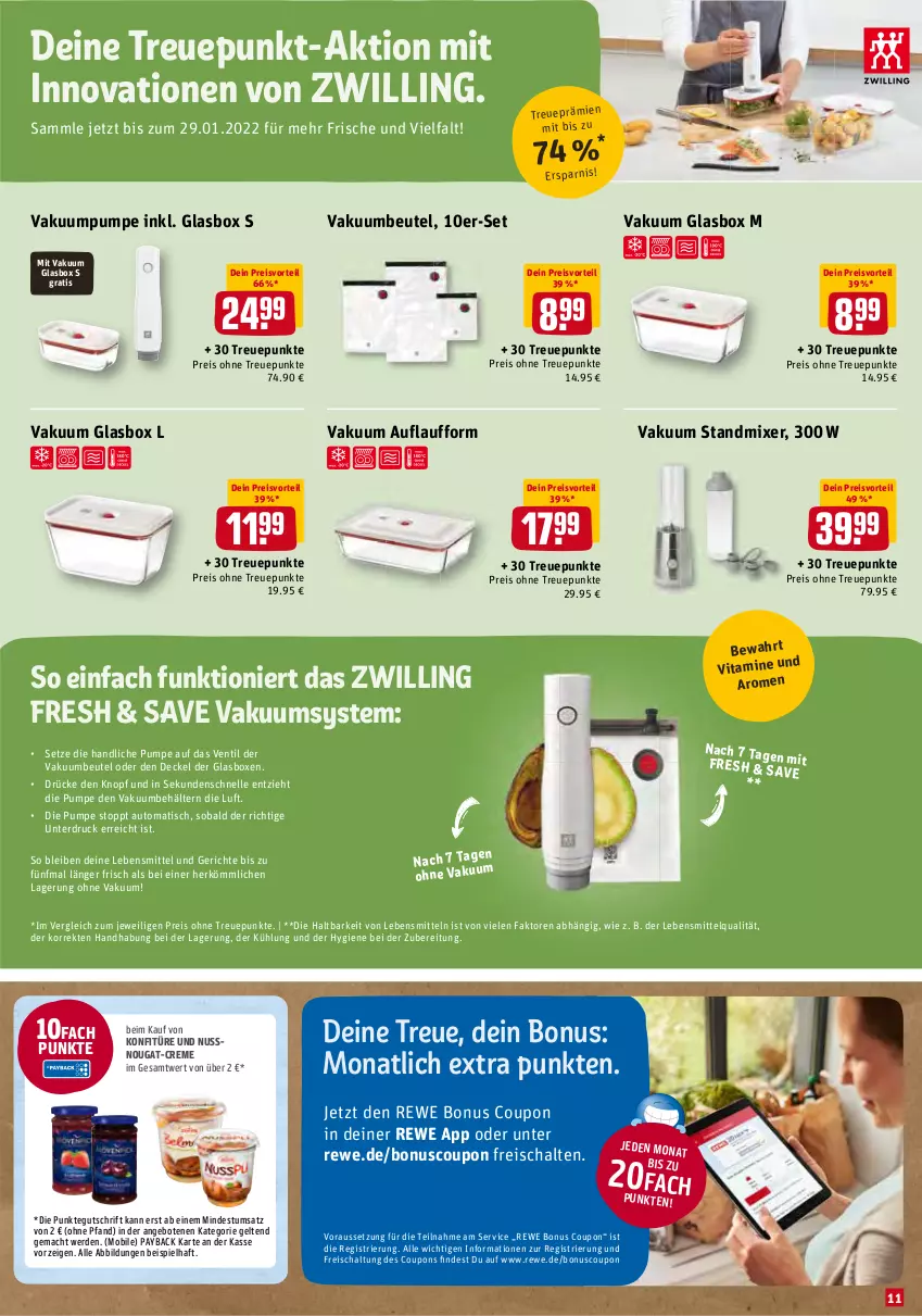 Aktueller Prospekt Rewe - Diese Woche im Angebot! - von 08.11 bis 13.11.2021 - strona 11