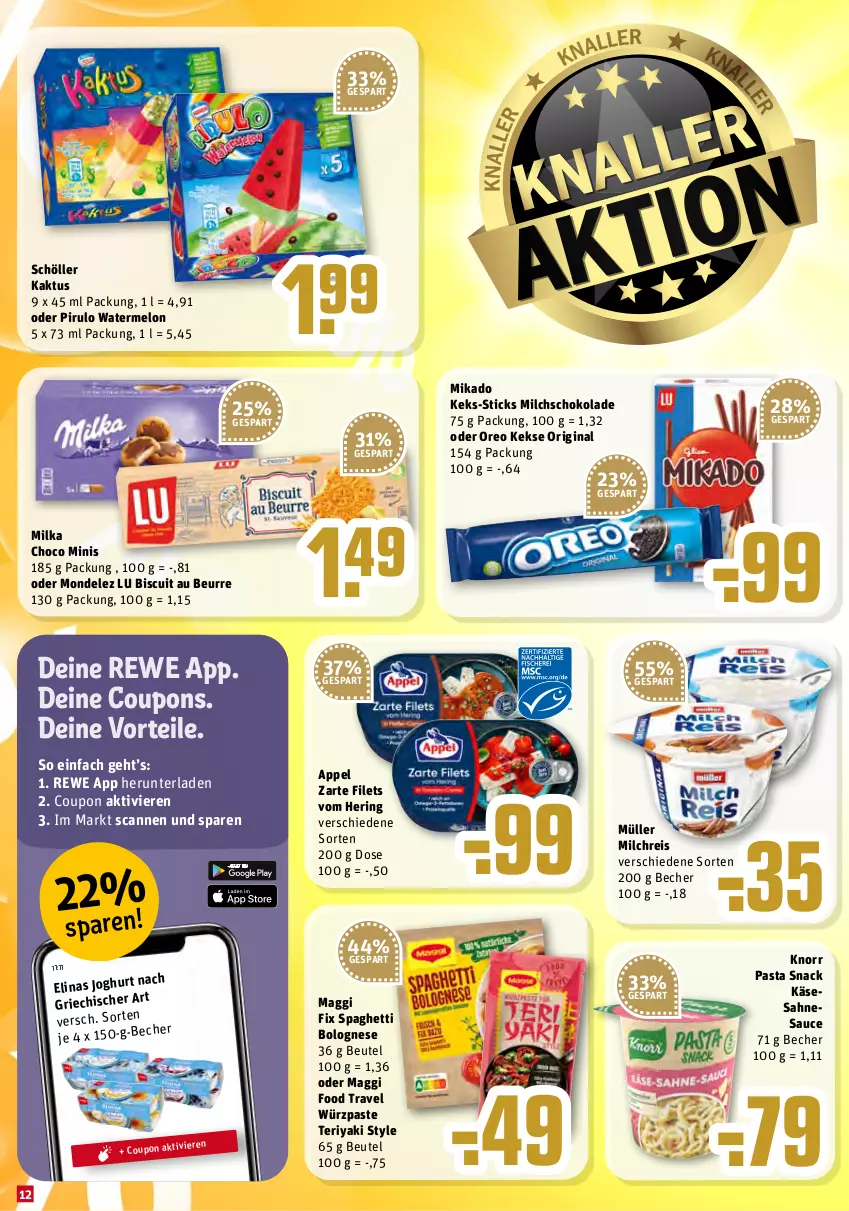 Aktueller Prospekt Rewe - Diese Woche im Angebot! - von 08.11 bis 13.11.2021 - strona 12