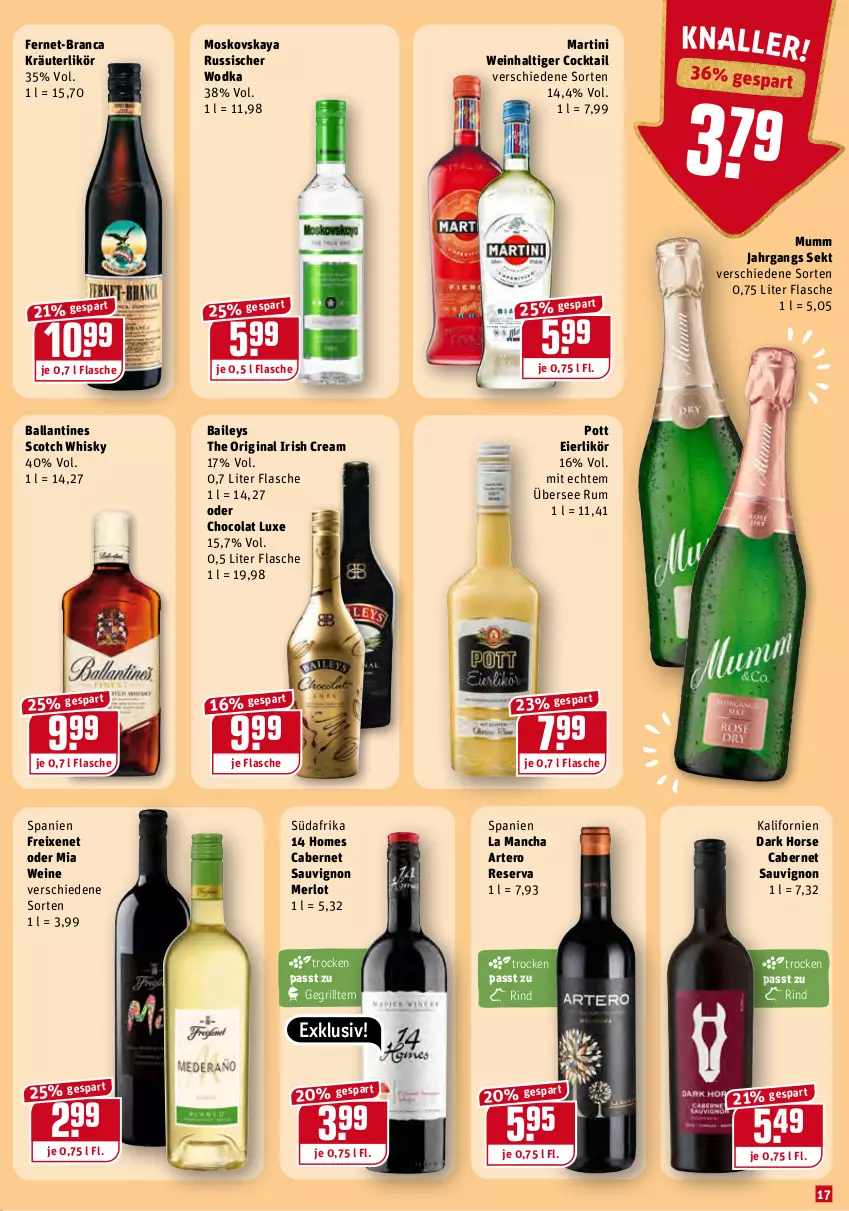 Aktueller Prospekt Rewe - Diese Woche im Angebot! - von 08.11 bis 13.11.2021 - strona 17