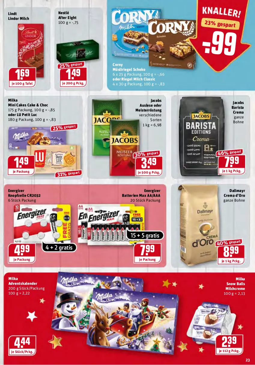 Aktueller Prospekt Rewe - Diese Woche im Angebot! - von 08.11 bis 13.11.2021 - strona 23