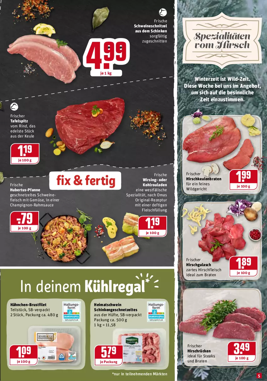 Aktueller Prospekt Rewe - Diese Woche im Angebot! - von 08.11 bis 13.11.2021 - strona 5