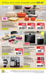 Gazetka promocyjna Lidl - Aktuelle Onlineshop-Highlights - Gazetka - ważna od 10.04 do 10.04.2022 - strona 10 - produkty: angebot, angebote, Backform, backofen, edelstahl, eis, elle, garraum, grill, Grillpfanne, herdarten, herdset, Kinder, küche, Küchen, küchenmaschine, ndk, Ofen, orange, pfanne, pfannen, Reinigung, reis, rel, ring, Rührschüssel, rum, Schal, Schale, schüssel, silvercrest, Spektrum, Springform, spülmaschinen, telefon, Ti, topf, uhr, wok