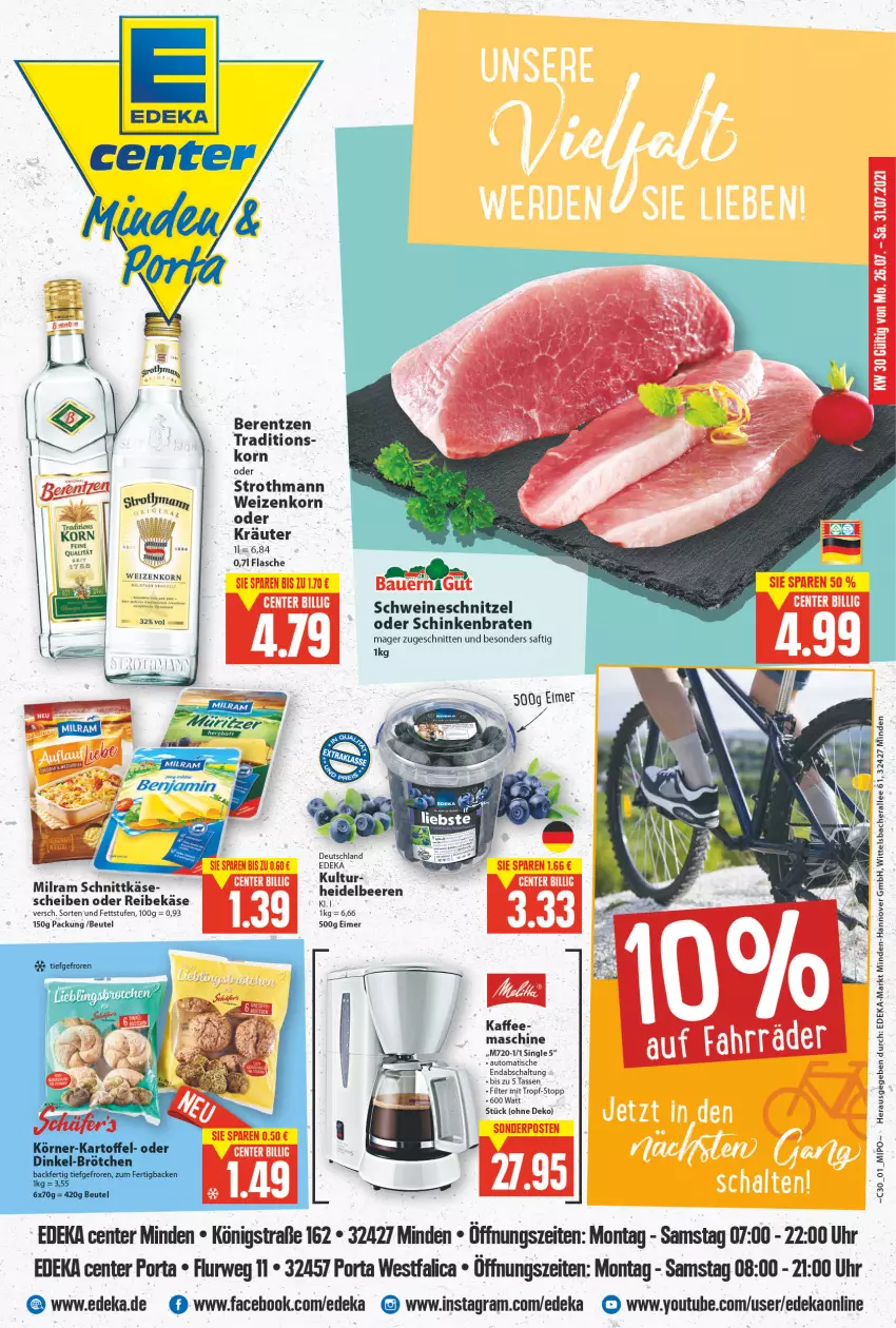 Aktueller Prospekt E Center - Angebote der Woche - von 26.07 bis 31.07.2021 - strona 1