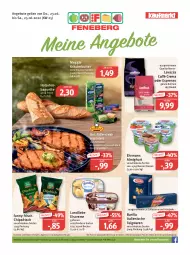 Gazetka promocyjna Feneberg - Prospekte - Gazetka - ważna od 25.06 do 25.06.2022 - strona 1 - produkty: almighur, almighurt, angebot, angebote, baguette, barilla, Becher, beutel, bohne, bohnen, butter, caffè crema, chips, chipsfrisch, creme, ehrmann, ehrmann almighurt, eis, eiscreme, elle, espresso, funny-frisch, Holz, kräuter, kräuterbutter, landliebe, landliebe eiscreme, lavazza, lebensmittel, meggle, oder espresso, Ofen, reis, schwein, steak, teigwaren, Ti, tisch, wein, ZTE
