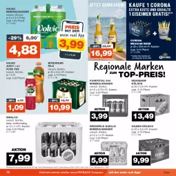 Gazetka promocyjna Real - Gazetka - ważna od 07.10 do 07.10.2023 - strona 14 - produkty: Alwa, bitburger, bitburger pils, burger, corona, coupon, coupons, eis, elle, Forstetal, mineralwasser, payback, pils, reis, reiss, rheinfels quelle, sinalco, ssd, tee, Ti, top-preis, volvic, wasser, ZTE