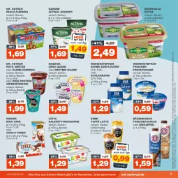 Gazetka promocyjna Real - Gazetka - ważna od 07.10 do 07.10.2023 - strona 7 - produkty: activia, activia joghurt, bärenmarke, Becher, caffè latte, choco fresh, danone, danone activia, Dr. Oetker, eis, eiskaffee, emmi, exquisa, frucht, Fruchtquark, grütze, joghur, joghurt, kaffee, kakao, kerrygold, kerrygold extra, Kinder, Kinder Maxi, kinder maxi king, lätta, latte, margarine, Paula, paula pudding, pudding, quark, reis, Rote Grütze, sahne, schlagrahm, Ti, weihenstephan, ZTE