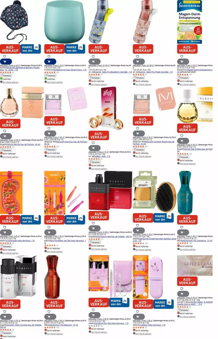 Aktueller Prospekt Dm Drogerie - Prospekte - von 18.08 bis 27.08.2025 - strona 3 - produkty: bambus, blueberry, blume, blumen, bugatti, bürste, Duftkerze, Eau de parfum, eau de toilette, eis, elle, flasche, kerze, mais, Maske, Maus, medizinprodukt, Mütze, natur, parfum, Pinzette, Popp, Profissimo, reis, rwe, sim, Ti, Yo