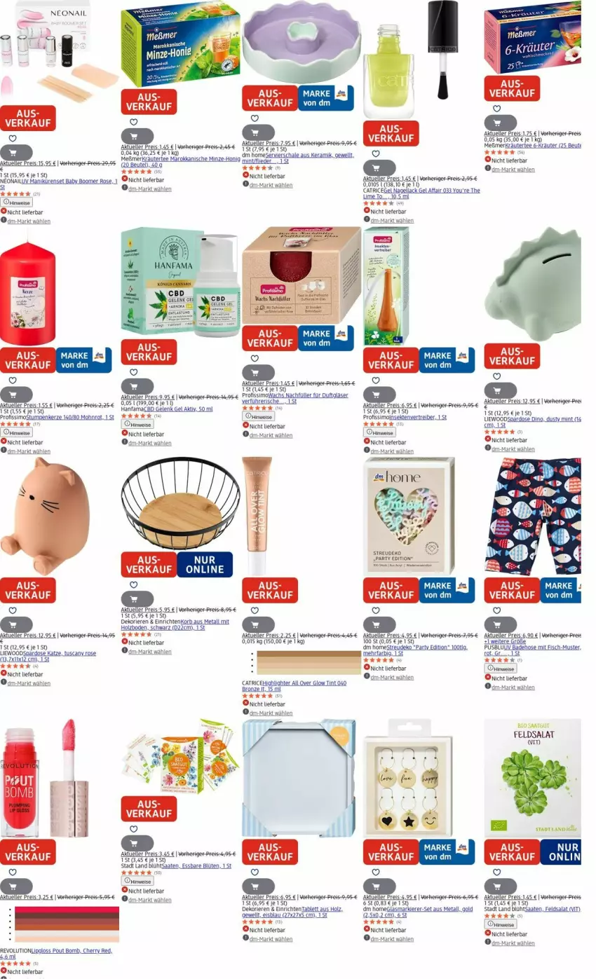 Aktueller Prospekt Dm Drogerie - Prospekte - von 18.08 bis 27.08.2025 - strona 7 - produkty: Bad, Badehose, Bank, beutel, bio, Blüte, eier, eis, elle, feldsalat, fisch, flieder, Holz, hose, korb, kräuter, Lipgloss, mac, Meßmer, mint, minze, Profissimo, reis, salat, sekt, sim, Spardose, tablet, tablett, tee, Ti, usb