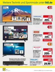 Gazetka promocyjna Lidl - Aktuelle Onlineshop-Highlights - Gazetka - ważna od 31.03 do 31.03.2022 - strona 34 - produkty: deo, dvb, DVB-T, dvd, elle, HDMI, Mode, ndk, netflix, Sport, Ti, tuner, uhd, usb