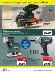 Gazetka promocyjna Lidl - Aktuelle Onlineshop-Highlights - Gazetka - ważna od 31.03 do 31.03.2022 - strona 4 - produkty: akku, Bandschleifer, bügel, ladegerät, ndk, Oberfräse, Parkside, Ti, werkzeug