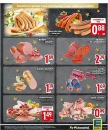 Gazetka promocyjna Edeka - Prospekte - Gazetka - ważna od 27.12 do 27.12.2025 - strona 17 - produkty: aufschnitt, chili, debrecziner, Edelsalami, eier, eis, Rauch, reis, salami, schinken, tee, Ti, wiener, wiener würstchen, würstchen, ZTE