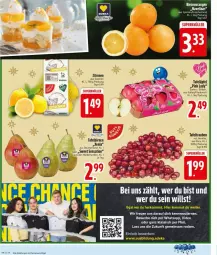 Gazetka promocyjna Edeka - Prospekte - Gazetka - ważna od 27.12 do 27.12.2025 - strona 6 - produkty: Birnen, deka, deo, elinas, navelina, Pink Lady, tafeläpfel, tafelbirnen, tafeltrauben, Ti, trauben, usb, zitrone, zitronen