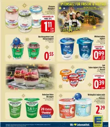 Gazetka promocyjna Edeka - Prospekte - Gazetka - ważna od 27.12 do 27.12.2025 - strona 9 - produkty: andechser natur, Becher, bio, dessert, eis, joghur, joghurt, joghurt mild, jogurt, lebensmittel, LG, milch, milchreis, natur, reis, sahne, tee, vanille, weihenstephan, zott